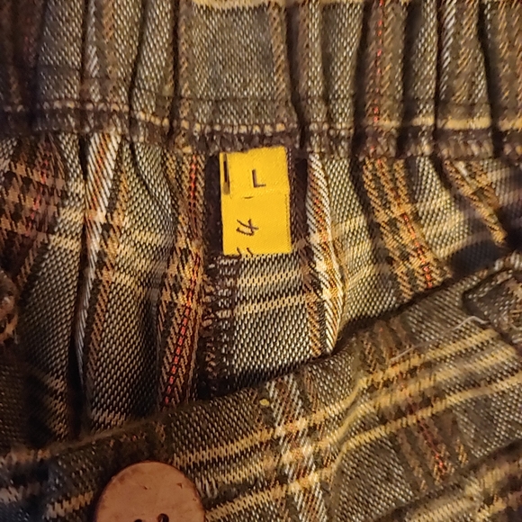 High Waisted Plaid Trousers - Picture 9 of 12